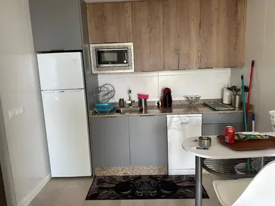 Una cocina o zona de cocina en Sueños del mediterraneo Mediterranean Dreams