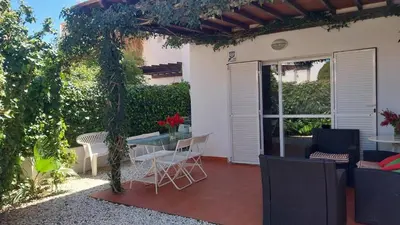 Jardín al aire libre en Apartamento dúplex en NaturaWorld