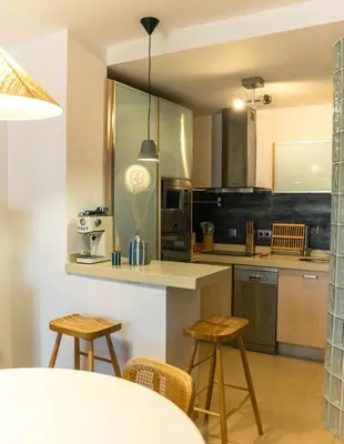 Una cocina o zona de cocina en Con alma y sal