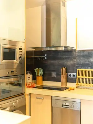 Una cocina o zona de cocina en Con alma y sal