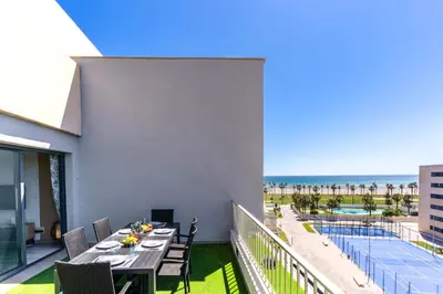 Piscina en o cerca de Apartamento Mirador Playa Serena V R&R