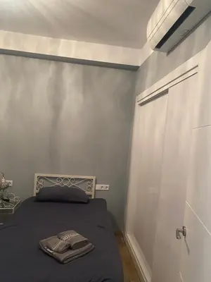 Cama o camas de una habitación en Céntrico apartamento junto al pimiento