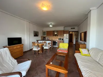 Una cocina o zona de cocina en RA384 Vera Garden Vera playa 1ª línea