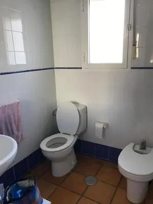 Un baño de Chalet individual con piscina, urbanization Puerto Rey