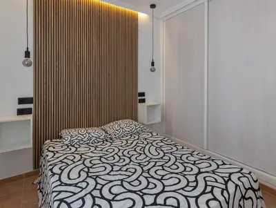 Cama o camas de una habitación en RA755 Marina de la torre 2 dormitorios Mojacar