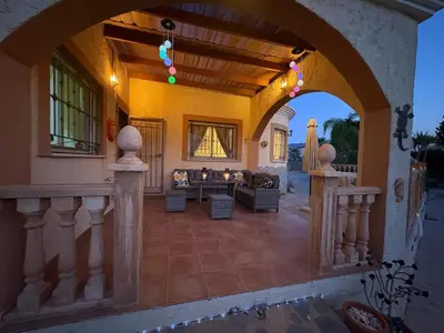 Un balcón o terraza de Turre Villa - 3 bedroom - sleeps 8 - R130