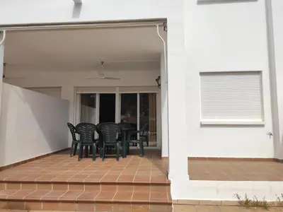Un balcón o terraza de Apartamento VeraPinar