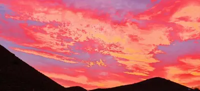 Amanecer o atardecer desde el apartamento o alrededores