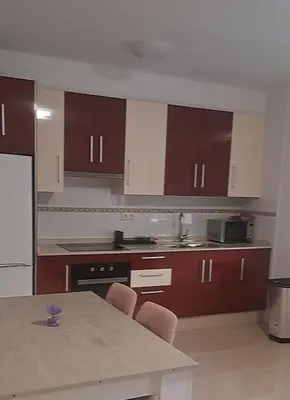 Una cocina o zona de cocina en Apartamento calle Senado