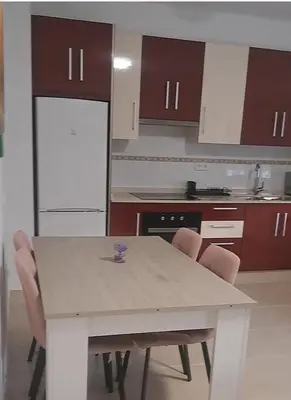 Una cocina o zona de cocina en Apartamento calle Senado