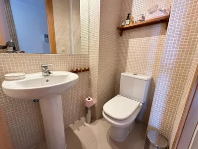 Un baño de Playa Serena 2 habitaciones PRIMERA LINEA DE PLAYA Vista al Mar