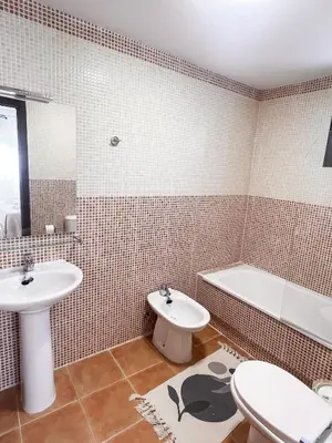 Un baño de Apartamento con acogedora terraza