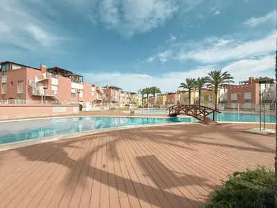 Piscina en o cerca de Ático Dúplex con Jacuzzi en Vera Playa y parking cubierto enorme