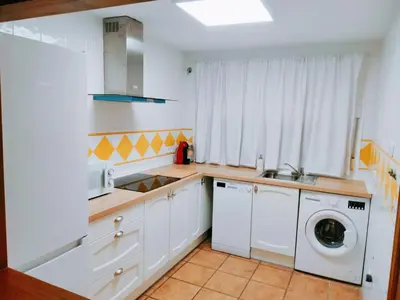 Una cocina o zona de cocina en Playavera