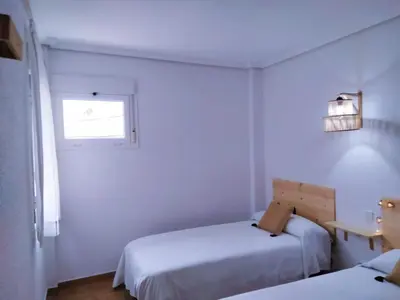 Cama o camas de una habitación en Playavera