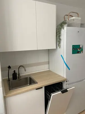 Una cocina o zona de cocina en Apartamento a 2 min de la playa - 3 dormitorios - WIFI - Totalmente equipado