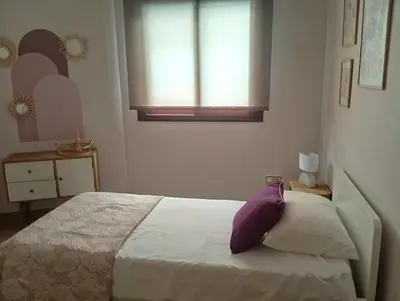 Cama o camas de una habitación en Piso 'Esquina del Molino'