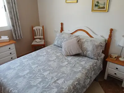 Cama o camas de una habitación en Casa Rural Almocaizar B&B