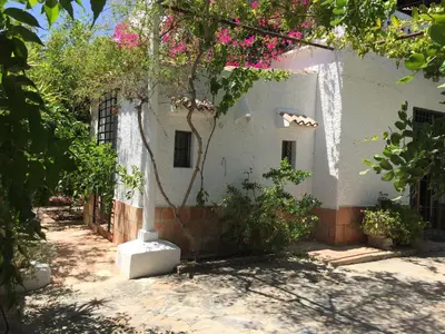 Jardín al aire libre en Cortijo de Mariangela UNO