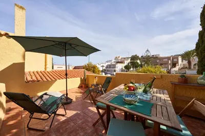 Un balcón o terraza de El Palomar