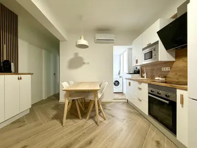 Una cocina o zona de cocina en Alma Y Arena Beach Apartment