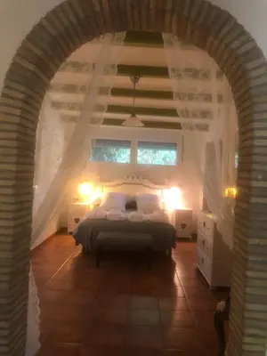Cama o camas de una habitación en Cortijo de Mariangela DOS