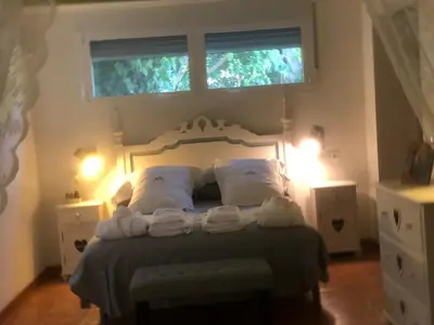 Cama o camas de una habitación en Cortijo de Mariangela DOS