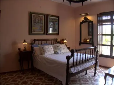 Cama o camas de una habitación en Cortijo de Mariangela tres