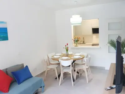 Una cocina o zona de cocina en Apartamento Brisas Luminosas