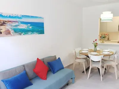 Zona de estar de Apartamento Brisas Luminosas
