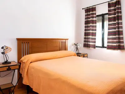 Cama o camas de una habitación en Holiday Home Paraje Starlight Murtas - Alpujarra by Interhome