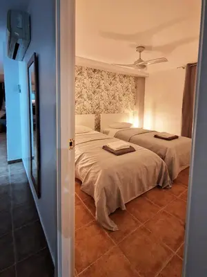Cama o camas de una habitación en Vera Bubble Apartment