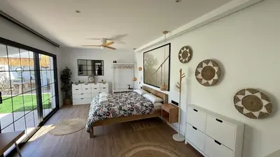 Cama o camas de una habitación en Villa Siargao