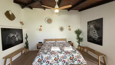 Cama o camas de una habitación en Villa Siargao