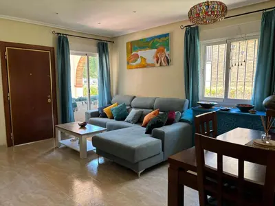 Zona de estar de Holiday Home in Vera near Vera Playa