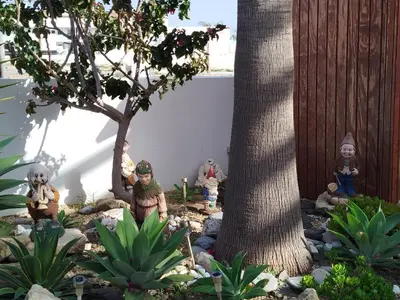 Jardín al aire libre en Nomito