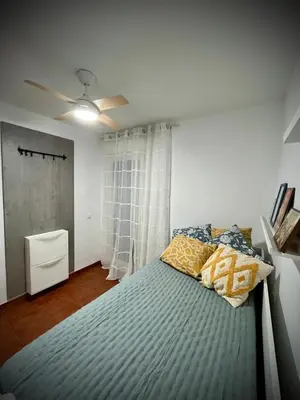 Cama o camas de una habitación en Lunamar