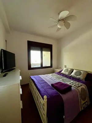Cama o camas de una habitación en Sol, mar y siesta