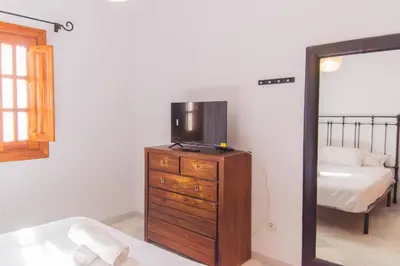 Cama o camas de una habitación en Casa Sol, Rodalquilar