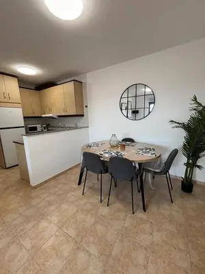 Una cocina o zona de cocina en Espectacular apartamento
