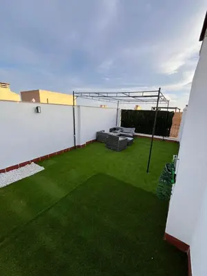Jardín al aire libre en Ático Sol y Mar