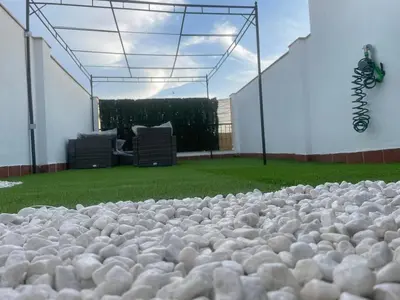 Jardín al aire libre en Ático Sol y Mar