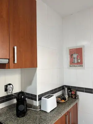Una cocina o zona de cocina en Cabo de Gata Golf Residence