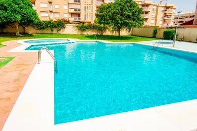 Piscina en o cerca de Playa de Poniente con Piscina y Parking By Aloha Palma