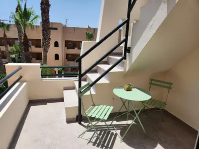 Un balcón o terraza de Ático Boutique con Piscina privada en el Solárium y Diseño Natural