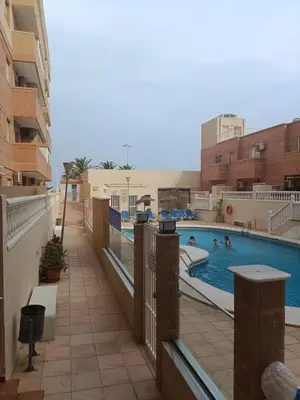 Piscina en o cerca de Primera linea playa
