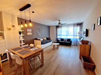 Zona de estar de Sun & Sea at OLIVEROS BEACH