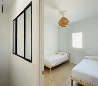 Cama o camas de una habitación en Trendy Homes Casa Estrella