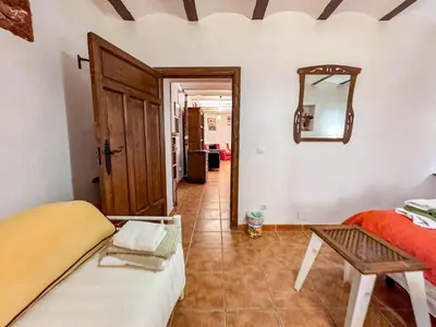 Zona de estar de Cortijo Rural Bacares