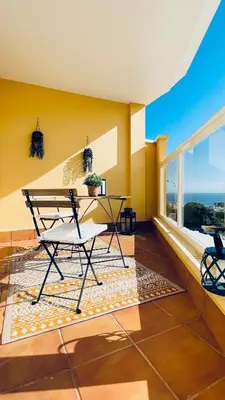 Un balcón o terraza de Apartamento Mirador de la Bahía